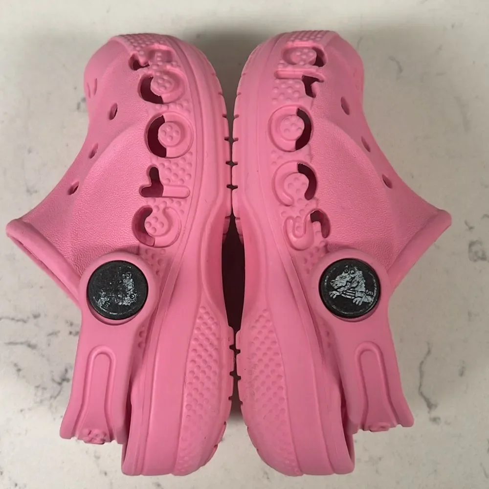 Crocs Toddler Baya Clog Size 5 Pink